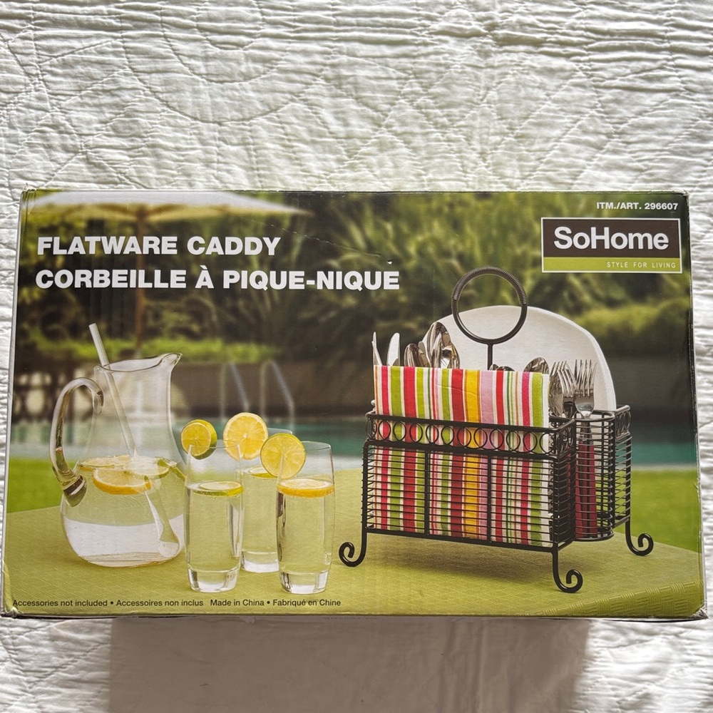 NIB Flatware Caddy